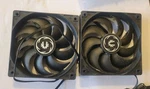 Two 3-PIN Bitfenix Brushless Dc Case Cooling Fan BFF-SCF-12025KK-RP. Fixed Price $9.99.