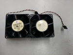 (2) Forcecon DFB803812MDOT Dell 80X80X38MM Fan 0G944P. Fixed Price $14.65.