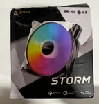 Antec Storm 120MM Case Fan (3-PACK) -white. Fixed Price $19.49.