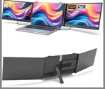 14" Triple Laptop Screen Extender, 1080P Fhd Ips Ultra-slim Portable Dual Mon.... Fixed Price $200.00.