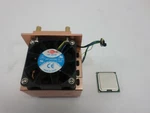 Top Motor DF126025BU W/ Intel Xeon E5410 2.33GHZ & Dynatron Heatsink. Fixed Price $40.00.