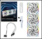 Lian Uni Fan Wireless 120 Triple Pack White 12SLLCD1W3W. Fixed Price $99.99.