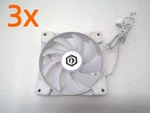 Lot Of 3 Cyberpower Pc AF120 Argbpwm DF1202512RFHN Hydraulic Bearing Fans White. Fixed Price $13.99.