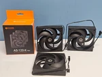 Id-cooling AS-120-K Trio 120X120X25MM Big Airflow & Silent Fan New Open Box. Fixed Price $18.26.