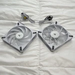 Corsair Af Elite White 4-PIN Computer Case Fans. Fixed Price $11.99.