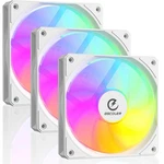 FA120W Argb Pc Fans 3 Pack, Silent 120MM Computer Case With Pwm Smart Sp.... Fixed Price $26.37.