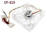 120MM 3-PIN/ 4-PIN Cpu Crystal Led Sleeve Bearing Case Cooling Fan, CF-313. Fixed Price $12.99.