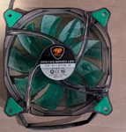 Cougar CF-D12HB-G CFD120 Green Led. Fixed Price $8.95.
