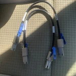Genuine Hp 0.5M External Mini Sas 407344-001 408765-001 Lot Of 2 Cables. Fixed Price $14.99.