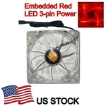 Thermaltake Rosewell TT-1225 Red Led 120MM Quiet Pc Fan 3PIN 12V 0.18A 120*120. Fixed Price $8.29.