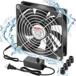 120MM 25MM Waterproof Small Box Fan IP67 12V With Controller. Fixed Price $31.15.