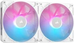 Corsair RX140 Rgb 140MM Pwm White Case Fan Magnetic Bearing Dual Pack. Fixed Price $80.10.