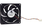 Delta AUB0812HH Pwm Cooling Fan 80X80X25MM 4-PIN 3250 Rpm 37 Cfm. Fixed Price $15.50.