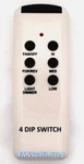CHQ8BT7053T Ceiling Fan Remote Control 4 Dip Switches With Wall Bracket. Fixed Price $27.95.