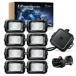 Mictuning Rgbw Led Rock Lights 4-16 Pods Multicolor Offroad Neon Kit. Fixed Price $149.59.