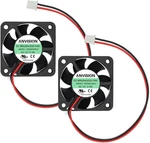 Anvision 2-PACK 40MM X 10MM Dc 12V Brushless Black ( 2-PIN Fan ). Fixed Price $20.76.
