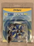Antec Tricool 80 Mm Cooling Fan With 3-SPEED Switch 2004. Fixed Price $12.63.