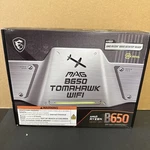 Msi Motherboard Mag B650 Tomahawk Wifi Amd AM5 Chipset Equipped. Fixed Price $149.99.