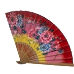 Vintage 1950'S Nippon Japanese Asian Paper Hand Fan Open Size 14 Tokyo. Fixed Price $15.74.
