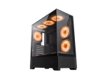 Gamemax Vista Ab Black USB3.0/TYPE Tempered Glass Mid-tower Atx Computer Case. Fixed Price $200.42.