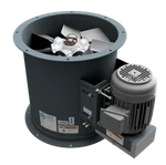 18" Dia Tube Axial Fan - 2HP 3PH 3,800 Cfm Free Shipping. Fixed Price $1483.00.