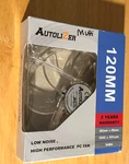 Autolizer 120MM Computer Pc Clear Case Cooling Fan With Led Multi. Fixed Price $10.00.