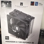 Thermalright Assassin X Refined Se Cpu Fan Heatsink 120MM 66.17CFM LGA1851. Fixed Price $28.00.