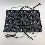Corsair 31-006434 3-PIN Pc Computer Case Fan Black RWF0049 Lot Of 7. Fixed Price $39.99.