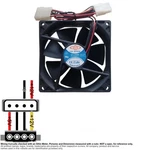 Fan Muffin Cooling 92MM 92X92X25 Top Motor DF1209BB 4-PIN 0.17A. Fixed Price $8.00.