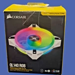 Corsair QL140 Rgb Led 140MM White Dual Pack Of 2 Fans In Box. Fixed Price $59.99.