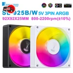 Jonsbo SL-925 92MM Argb Case Fan 4PIN Pwm Silent Cooling 800-2200RPM Black/white. Fixed Price $15.99.