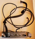 Dell Precision T7600 Front Panel Breakout Board With Cables And Bracket DY645. Fixed Price $18.95.