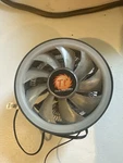 Thermaltake Pc Case Cooling Fan With Led Ring 9-BLADE Design. Fixed Price $14.00.