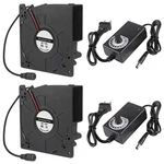 Aceirmc 2PCS 120MM X 32MM Blower Centrifugal Fan 110V 220V Powered Wit.... Fixed Price $34.32.