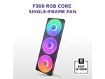 Nzxt F360 Rgb Core RF-U36HF-B1 360MM Led Single-frame Fan Unit. Fixed Price $108.53.