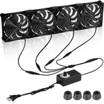 X 120MM Diy Small Vertical Window Fan With 100V - 240V Ac Power Variable Sp.... Fixed Price $65.77.