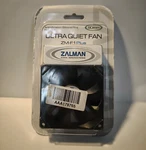 Nos Zalman ZM-F1 Plus Ultra Quiet Fan 80MM, Anti Vibration Silicone Pins. Fixed Price $15.00.