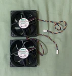Two Nidec T92T12MHA7-57 92MM Pwm Fans. Fixed Price $14.99.