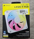 Corsair Icue Link LX120-R Rgb 120MM Pwm Reverse Fan Expansion. Fixed Price $34.99.