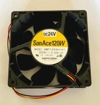 Sanyo Denki 9WP1224H101 SANACE120W Axial Cooling Fan Ep 062125P DC24V 0.22A IP68. Fixed Price $70.00.