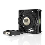 92MM 25MM Cooling Muffin Fan 100-120V Ac Ball Bearing High Speed 4" (HS9225A-X). Fixed Price $18.99.