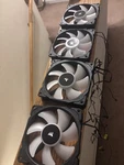 Corsair Case Fan 12V Black White CO-9050093-WW RWF0016 Lot. Fixed Price $35.00.