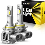 Auxito 9005 HB3 Led Headlight Kit High Beam 200W 6000K White Csp 30000LM Hid. Fixed Price $42.74.