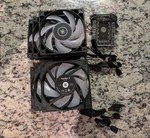 6X Ekwb Vardar 120ER D-rgb Fan 1X Hub 4PIN Pwm 3PIN Sata 2200 Rpm. Fixed Price $64.99.