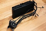 Corsair Icue H100I Rgb Pro Xt 240MM Liquid Cooler - With Amd TR4 Bracket. Fixed Price $35.00.