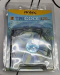 Antec Tricool 120MM Clear Case Fan With 3-SPEED Switch Sleeved. Fixed Price $17.99.