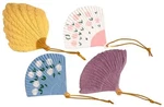 Aztec Imports, Inc. (T8505) Assorted FANS/SET/4. Fixed Price $15.00.