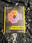 Corsair HD120 Rgb Led 120MM Pwm Case Fan 3 Pack + Controller Hub CO-9050067-WW. Fixed Price $80.00.