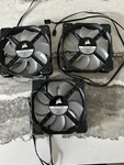 Three (3) Corsair Series SP120 Rgb 120MM RWF0016 Fans. Fixed Price $45.00.