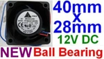 10X Ball Bearing 40MM*20MM Delta PFB0412EHN-BF00 12VDC/12V Fan/cooler 4028 3WIRE. Fixed Price $63.99.